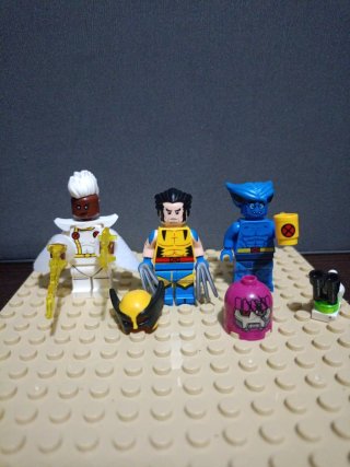 Lego X-Men Lobezno Tormenta Bestia