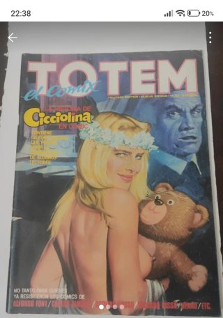 Revista El Tótem la historia de Ciciolina