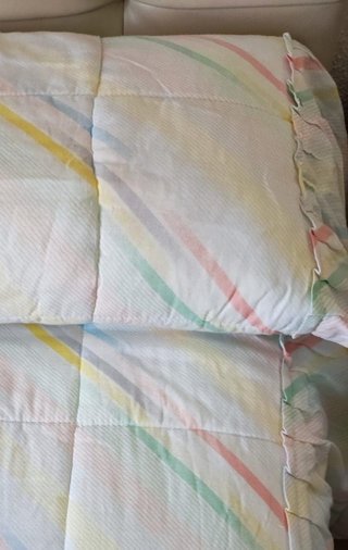 2 Edredones/colcha iguales para Cama de 1,05 m