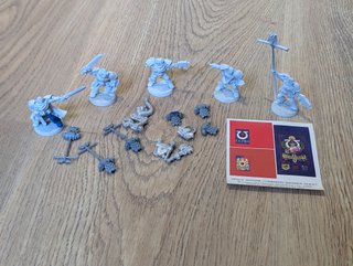 Escuadra Mando Marines Metal OOP