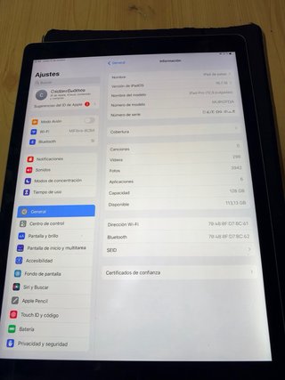 iPad Pro 12.9 128GB Grigio Siderale