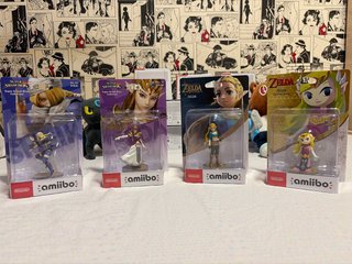 Pack 4 Amiibos Zelda Nintendo