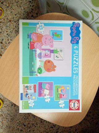 Puzzles Progresivos Peppa Pig Educa