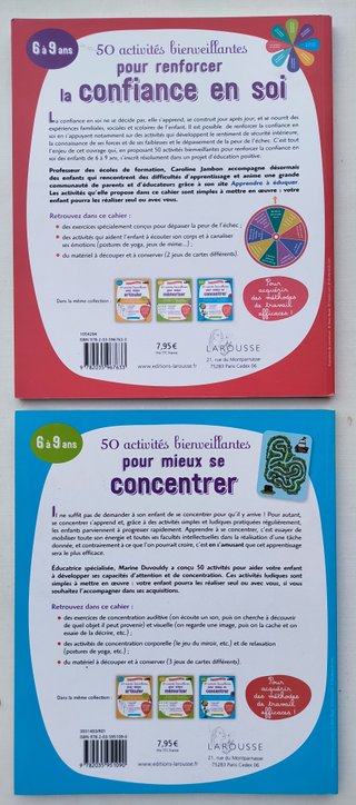 50 activités bienveillantes: confiance+concentrati