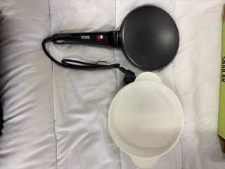 Crepera SNAILAR eléctrica con su caja