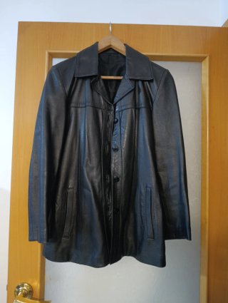 Chaquetas de Piel Negra