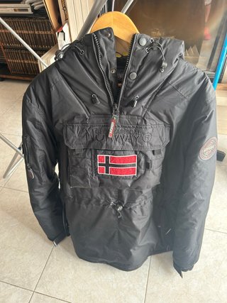 Chaqueta Geographical Norway Negra Talla L