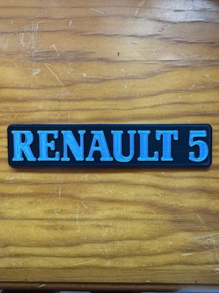 Emblema Renault 5