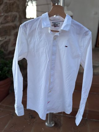 Camisa Tommy Hilfiger Blanca Mujer Talla S