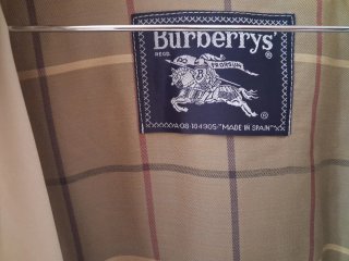 Cazadora Harrington Burberry Beige vintage