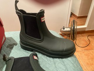 Botines de agua Hunter Chelsea Verde Oliva