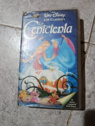 Cinta VHS La Cenicienta - Walt Disney
