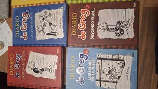 libros diarios de greg