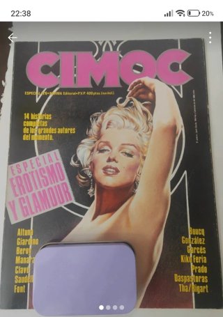 Revista Cimoc Marilyn