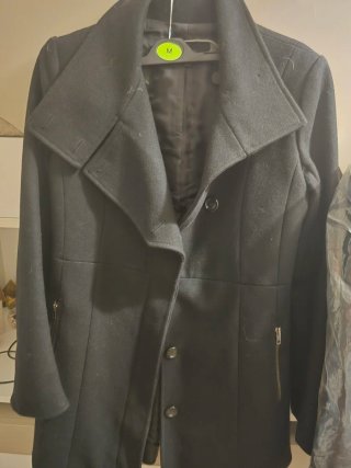 Cappotto nero taglia s