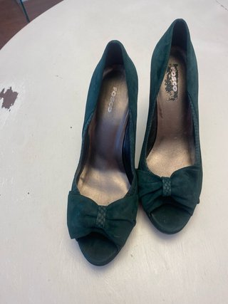 Zapatos de tacón verdes FOSCO talla 39