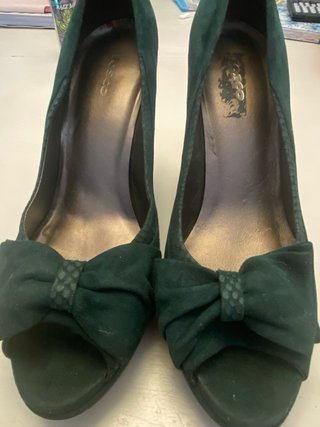 Zapatos de tacón verdes FOSCO talla 39