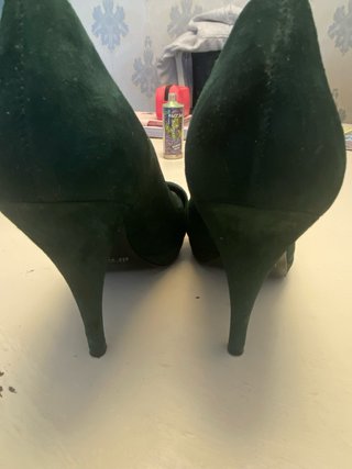 Zapatos de tacón verdes FOSCO talla 39