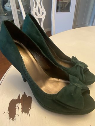 Zapatos de tacón verdes FOSCO talla 39
