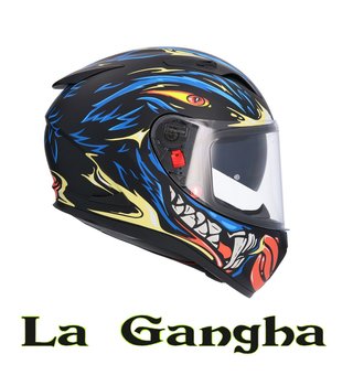 Casco Shiro Integral SH-605 Syrax. Incluye gafas d