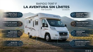 Autocaravana Rapido 7097F Fiat Ducato