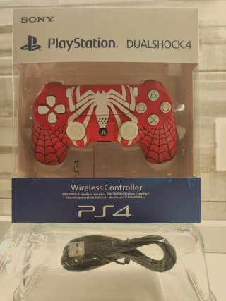 2 Controller PS4 Dualshock 4 Spiderman