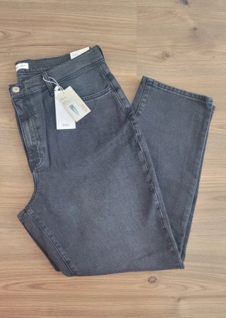 Mango Jeans Slim Negro