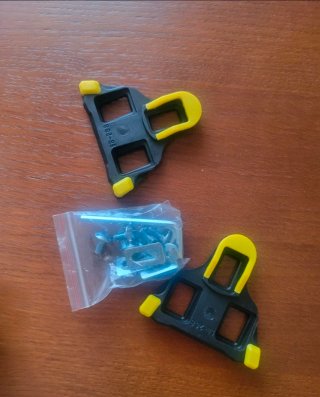 Tacchette gialle compatibili Shimano