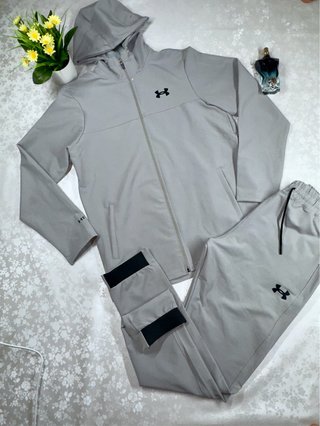 Chándal Under Armour Gris Hombre