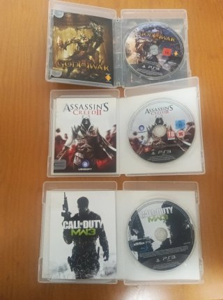 Confezione da 3 giochi PS3 (PlayStation 3)