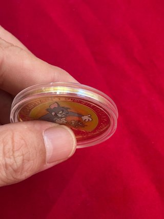Medalla Conmemorativa Tom y Jerry 80 Aniversario