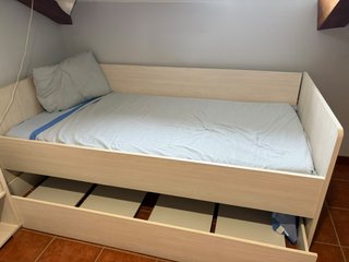 Cama nido de madera