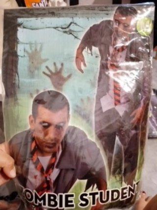 Disfraz HALLOWEEN Zombie Talla M