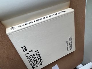 Libro Joyeros y Plateros de Cataluña