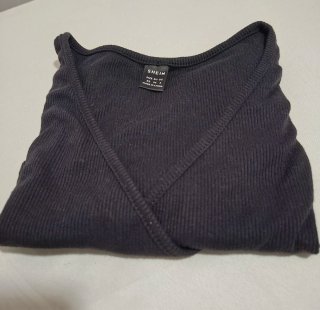 Camiseta Shein negra talla XS
