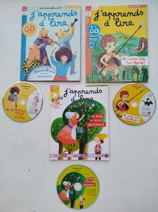 3* J’apprends à lire + CD (n. 135,185,186). 5-7ans