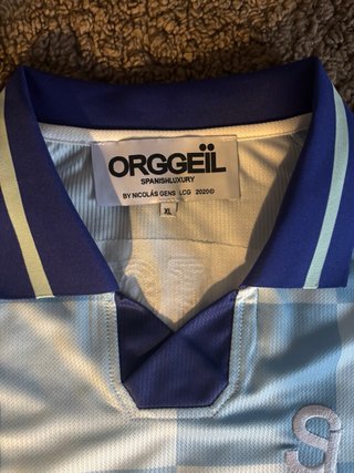 Camiseta Orggeïl estilo fútbol polo Talla XL