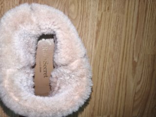 Botines de ante con borreguito. Talla 32