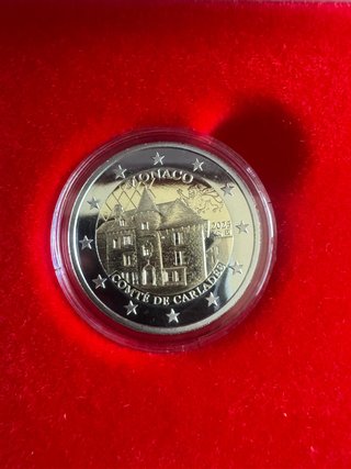 Moneda 2€ Mónaco 2025. Comté de Carladès