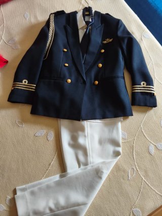 Traje Almirante Niño Comunión Azul