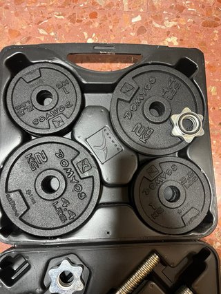 Kit Mancuernas Ajustables 20kg