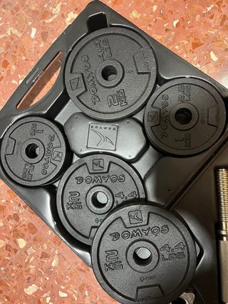 Kit Mancuernas Ajustables 20kg