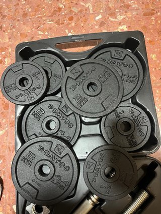 Kit Mancuernas Ajustables 20kg