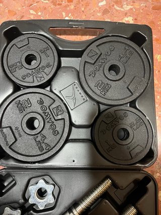 Kit Mancuernas Ajustables 20kg