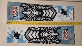 Lotto accessori corsa: calze, scaldacollo, fascia