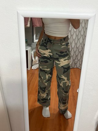 Calças Cargo Camufladas