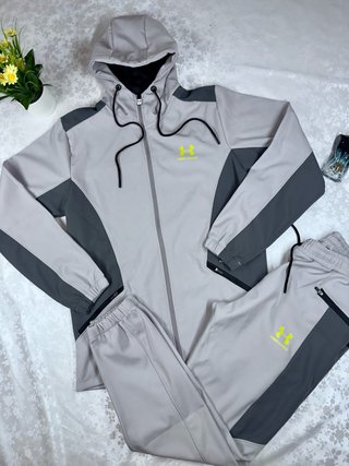 Chándal Under Armour Gris Hombre