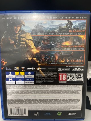 Call of Duty: Black Ops 4 PS4