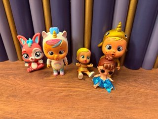 Set 5 Muñecas Mini