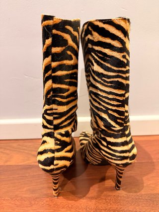 Botines Zara Animal Print Talla 39